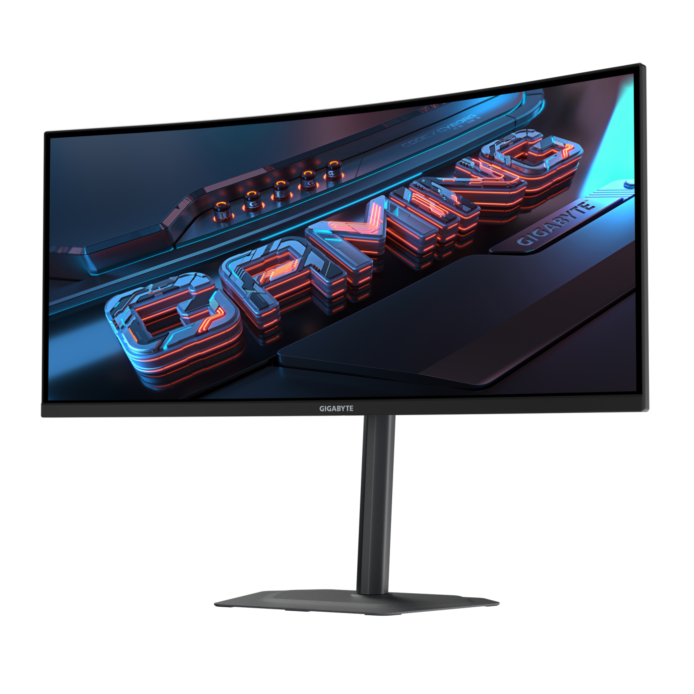 Гейминг монитор GIGABYTE GS34WQCA - 34" VA 1500R Curve WQHD(3440x1440), 120Hz, 1ms, HDR Ready, FreeSync Premium – Снимка 2